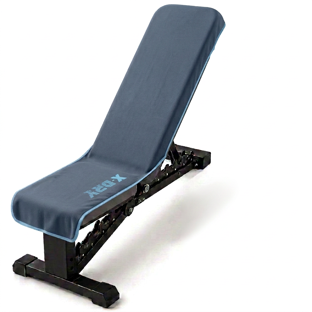 Slate-grey X-DRY bench cover without the inset square