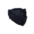 Black microfiber hair towel quick-dry ultra-absorbent
