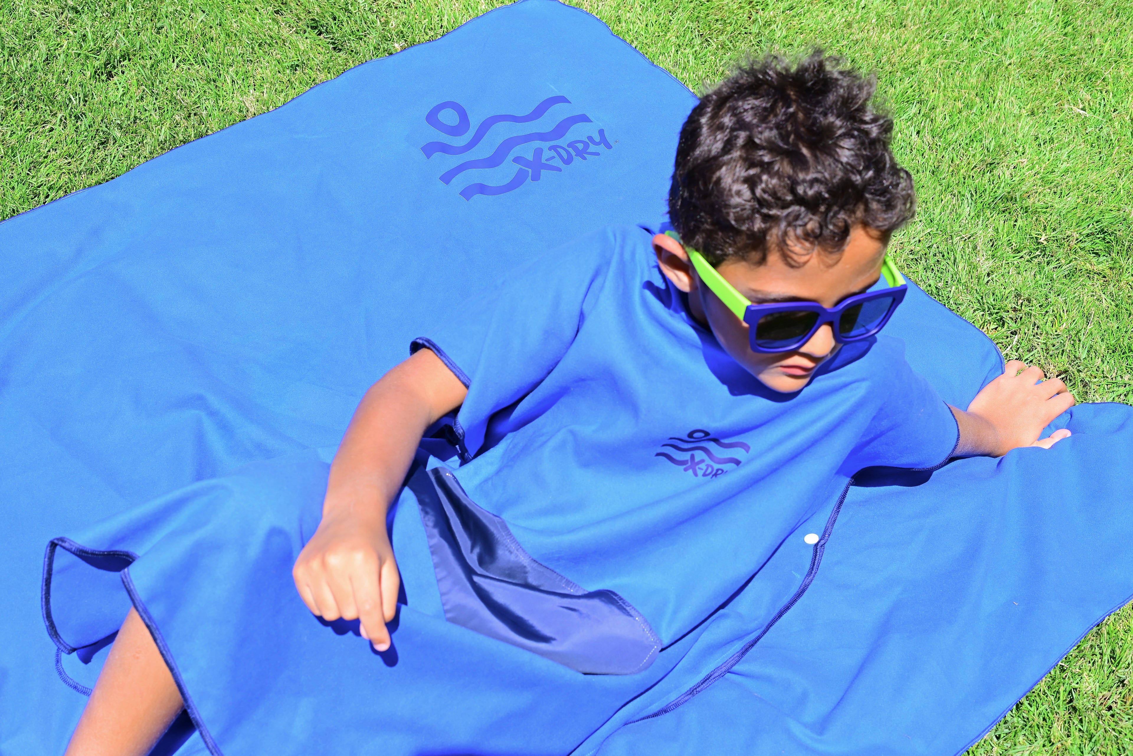 Microfiber Towel  - Blue