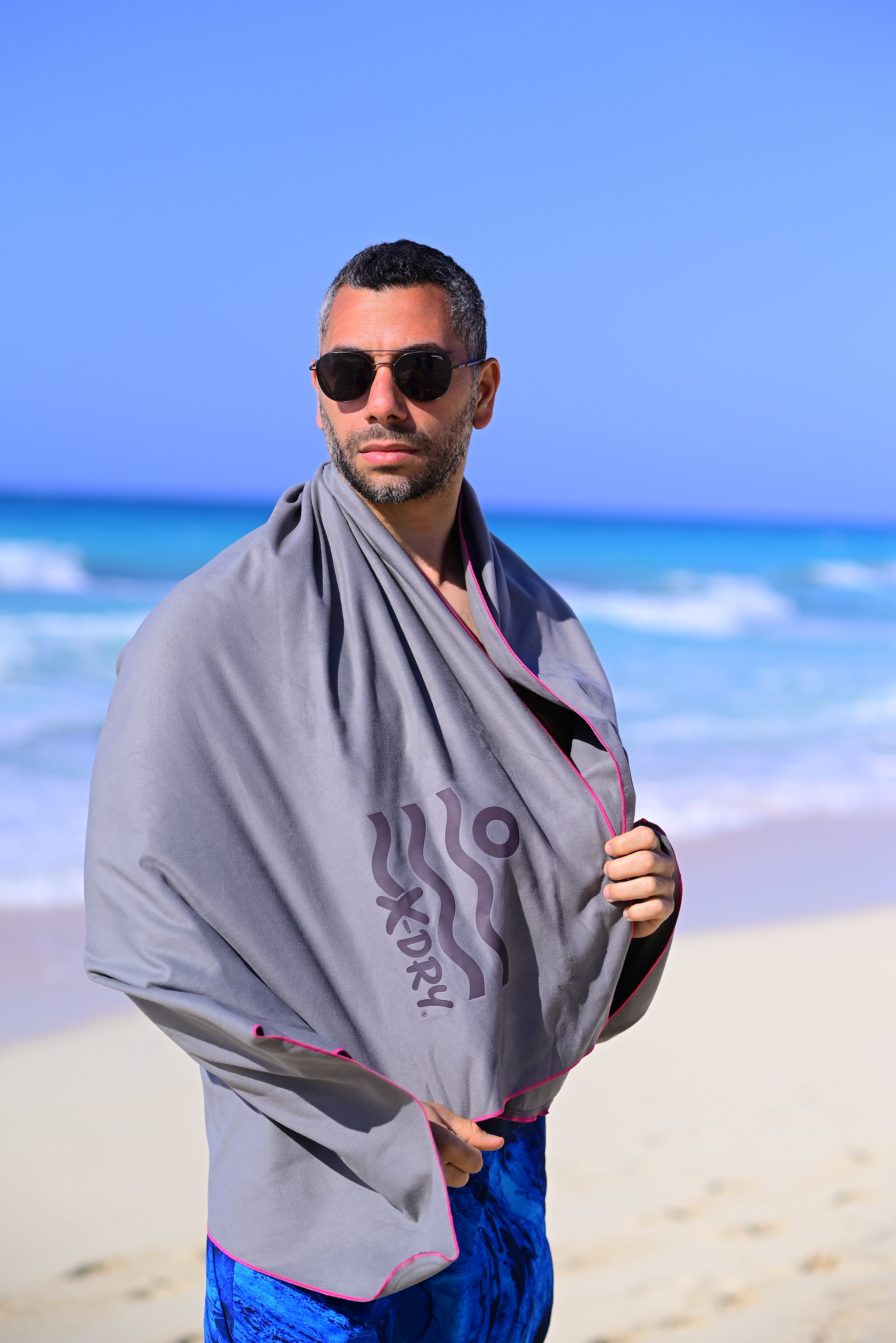 Microfiber Towel - GREY