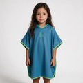 Microfiber Poncho - Dark Turquoise