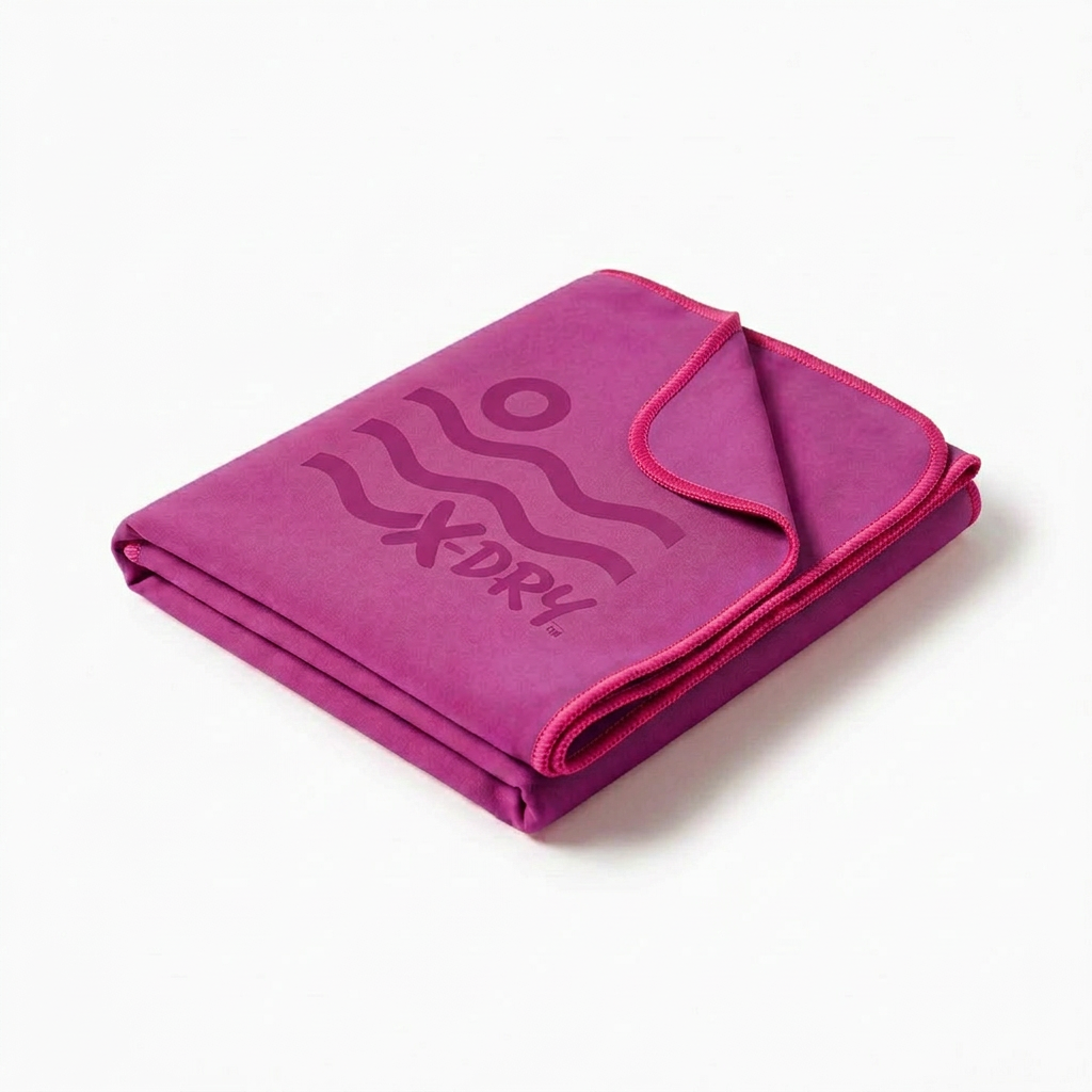 Microfiber Towel  - Hot Pink