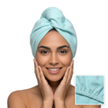 Light aqua hair towel