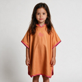 Microfiber Poncho - Dark Orange