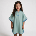Microfiber Poncho - Baby Blue