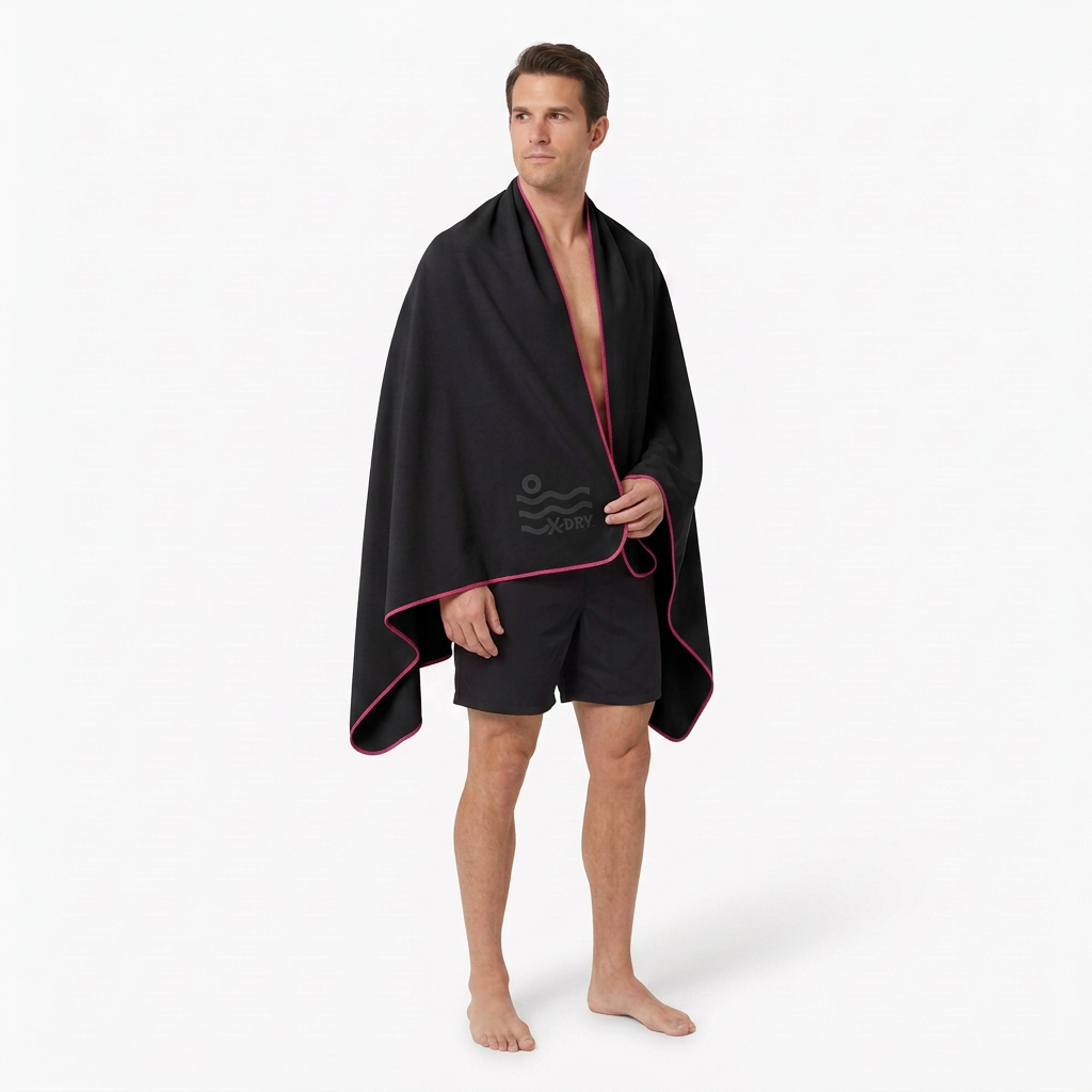 Microfiber Towel - Black