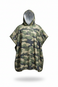 X-DRY Camo Poncho — Front View